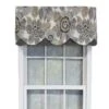 RLF Home Verona Petticoat Modern Premium Design Printed Valance 3" Rod Pocket 50" X 15" Sand/Gray 1 RLF Home Verona Petticoat Modern Premium Design Printed Valance 3" Rod Pocket 50" X 15" Sand/Gray -RLF Home Sales 12dfaae8ebc3467493138b80049f3ac1