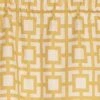 RLF Home Gigi Tailored Window Treatment Valance Saffron 3" Rod Pocket 50" X 14" Yellow -RLF Home Sales 18639 SA SW