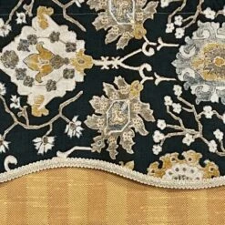 RLF Home Centennial Glory Window Treatment Premium Quality Valance 3" Rod Pocket 50" X 16" Cobalt Blue -RLF Home Sales 1ed42d0f0eb34e8db158e2b09f571c24