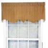 RLF Home Serrated Window Treatment Regal Premium Quality Valance 3" Rod Pocket 50" X 17" Aloe -RLF Home Sales 3df5fb3e9f624d32a1414fa3aa9c61fc