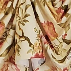 RLF Home Casa Di Diori 3-Scoop Victory Swag Center 25" Tails Elegant Window Treatment 4" Top Tabs 50" X 18" Cameo Cream -RLF Home Sales 4c7fcd83e3134817a714fbf3e80faba6