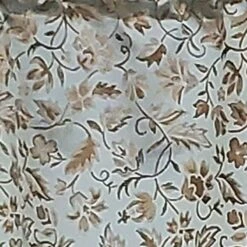 RLF Home Chopin Bravo Window Treatment Valance 1-1/2" Rod Pocket 2" Header 50" X 15" Blue Mist -RLF Home Sales 77402b62f30144b18ef18ec767b4560b