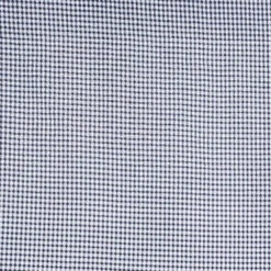 RLF Home Tailored Stylish Classic Small Check Croswell Window Valance 3" Rod Pocket 50" X 14" Blue