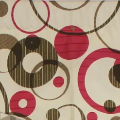 RLF Home Spheres Petticoat 100% Cotton With Fully Lined 3" Rod Pocket Valnance For Windows 50" X 15" Multi -RLF Home Sales GUEST 073e82b7 ca23 4c50 bc3d 4aeb996ac9a4