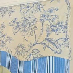 RLF Home 100% Cotton Ashington Glory Fully Lined Windows Rod Pocket Valance 50" X 16" Blue 9 RLF Home 100% Cotton Ashington Glory Fully Lined Windows Rod Pocket Valance 50" X 16" Blue -RLF Home Sales GUEST 10c44e99 6423 45c0 82fa e8d7f41338db