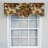 RLF Home 100% Cotton Bountiful Cornice Fully Lined Windows Rod Pocket Valance 50" X 17" Multi -RLF Home Sales GUEST 141a5e38 a277 431e b53d b1e8f83b7f12