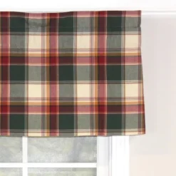 RLF Home Cabin Plaid Tailored 100% Cotton With Fully Lined 3" Rod Pocket Valnance For Windows 50" X 14" Forest 9 RLF Home Cabin Plaid Tailored 100% Cotton With Fully Lined 3" Rod Pocket Valnance For Windows 50" X 14" Forest -RLF Home Sales GUEST 1451610b 4e10 4084 b743 12f09ab2ad44