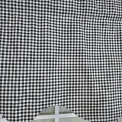 RLF Home 100% Cotton Gingham Regal With Poly/Cotton Ivory Lining Rod Pocket Valance 50" X 16" Black 9 RLF Home 100% Cotton Gingham Regal With Poly/Cotton Ivory Lining Rod Pocket Valance 50" X 16" Black -RLF Home Sales GUEST 3124c559 eaed 4484 8d28 5195f12980e9