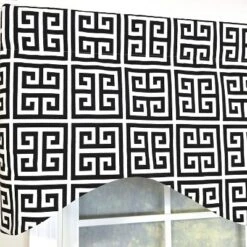 RLF Home 100% Cotton Tower Cornice With Poly/Cotton Ivory Lining Rod Pocket Valance 50" X 17" Black 10 RLF Home 100% Cotton Tower Cornice With Poly/Cotton Ivory Lining Rod Pocket Valance 50" X 17" Black -RLF Home Sales GUEST 3156c938 dbab 4200 a4ba 053791ecc224