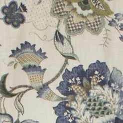 Ophelia Regal Style All Season 3" Rod Pocket Valance 50" X 17" Blue By RLF Home -RLF Home Sales GUEST 3dbff6d6 7b43 439c 8105 33578a68851e