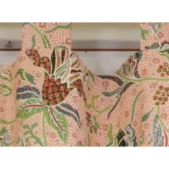 RLF Home 4" Top Tab High Quality Fabric Every Tab Valance For Windows 50" X 16" Rose -RLF Home Sales GUEST 3f0e9e08 ad53 4e6e b6db 61b02f81d2c3