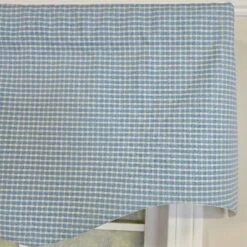 RLF Home 100% Cotton Shepherd Check Regal Fully Lined Windows Rod Pocket Valance 50" X 17" Blue 9 RLF Home 100% Cotton Shepherd Check Regal Fully Lined Windows Rod Pocket Valance 50" X 17" Blue -RLF Home Sales GUEST 57b19dfc 985e 4ed1 a141 fd18a76c27d7