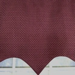 RLF Home 100% Cotton Basket Weave Regal Poly/Cotton Lining Rod Pocket Valance 50" X 15" Egg Plant -RLF Home Sales GUEST 5b0f92d9 d616 46d2 916f 90b597edbe37