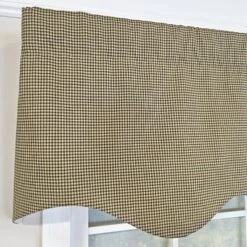 RLF Home 100% Cotton Pin Check Regal Fully Lined Windows Rod Pocket Valance 50" X 17" Black 11 RLF Home 100% Cotton Pin Check Regal Fully Lined Windows Rod Pocket Valance 50" X 17" Black -RLF Home Sales GUEST 5c30b94a 12aa 4f36 9b1c 89b1e479110d