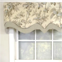 RLF Home 3" Rod Pocket High Quality Fabric Brantwood D-Regal Valance For Windows 50" X 17" Mist 8 RLF Home 3" Rod Pocket High Quality Fabric Brantwood D-Regal Valance For Windows 50" X 17" Mist -RLF Home Sales GUEST 5f110d03 5617 4ec7 9018 687598d7755c