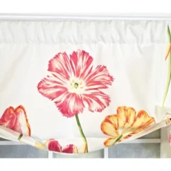 RLF Home 100% Cotton La Tulipe Butterfly With Poly/Cotton Lining Rod Pocket Valance 50" X 16" White 9 RLF Home 100% Cotton La Tulipe Butterfly With Poly/Cotton Lining Rod Pocket Valance 50" X 16" White -RLF Home Sales GUEST 68ce77db fc1e 4f50 b300 3ad8158fb485