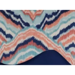 RLF Home 3" Rod Pocket High Quality Fabric Frequency D-Regal Valance For Windows 50" X 17" Navy -RLF Home Sales GUEST 6a79dfa9 397a 40c5 adbd a3a730fedc38