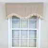 RLF Home 100% Cotton Denton Cornice Fully Lined Windows Rod Pocket Valance 50" X 17" Cream -RLF Home Sales GUEST 6bb5a6ce e8a2 4bad 817d 5dc6be12994b