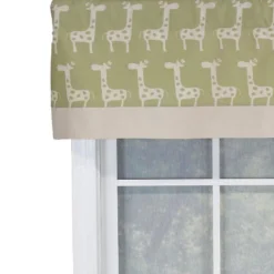 RLF Home Girafee Banded 100% Cotton With Fully Lined 3" Rod Pocket Valnance For Windows 50" X 15" Fern 9 RLF Home Girafee Banded 100% Cotton With Fully Lined 3" Rod Pocket Valnance For Windows 50" X 15" Fern -RLF Home Sales GUEST 72659fba d3dd 4d62 a845 c232120c8bf9