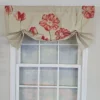 RLF Home 100% Cotton La Tulipe Butterfly With Poly/Cotton Ivory Lining Rod Pocket Valance 50" X 16" Linen -RLF Home Sales GUEST 73925b0a eba0 4a97 939d d7634ffd5a3b