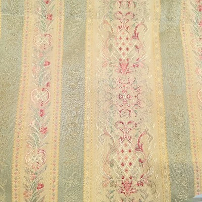 RLF Home 100% Cotton Kuriyama Provance Fully Lined Windows Rod Pocket Valance 50" X 15" Beige 7 RLF Home 100% Cotton Kuriyama Provance Fully Lined Windows Rod Pocket Valance 50" X 15" Beige - Image 5