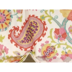 RLF Home 3" Rod Pocket High Quality Fabric Jubilee Stationary Balloon Valance For Windows 50" X 23" Multi -RLF Home Sales GUEST 7b0ab036 b194 4fec a1e6 bd7ecdc0d96a