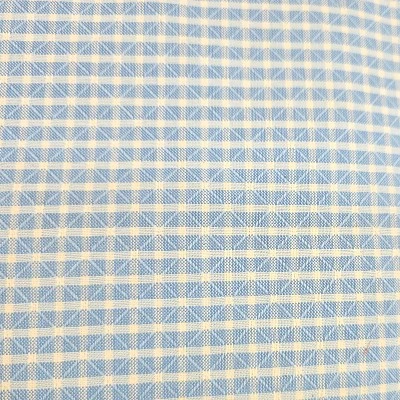 RLF Home 100% Cotton Shepherd Check Regal Fully Lined Windows Rod Pocket Valance 50" X 17" Blue 7 RLF Home 100% Cotton Shepherd Check Regal Fully Lined Windows Rod Pocket Valance 50" X 17" Blue - Image 5