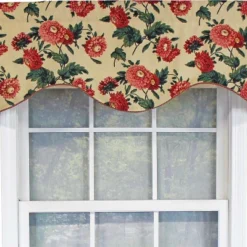 RLF Home Ennis Corded Cornice 100% Cotton With Fully Lined 3" Rod Pocket Valnance For Windows 50" X 17" Butter 9 RLF Home Ennis Corded Cornice 100% Cotton With Fully Lined 3" Rod Pocket Valnance For Windows 50" X 17" Butter -RLF Home Sales GUEST 7f243337 1d3c 4ad4 9d5e 0b5c6796020d