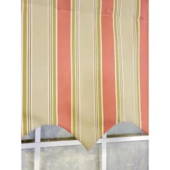 RLF Home Thalia Regal 3" Rod Pocket Lining Luxurious And Elegant Window Treatment Valance 50" X 17" Melon -RLF Home Sales GUEST 8001509e 16fb 471e a9a7 dbbc9ed8c048