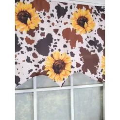 RLF Home 3" Rod Pocket High Quality Fabric Sunflower Regal Valance For Windows 50" X 17" Brown 7 RLF Home 3" Rod Pocket High Quality Fabric Sunflower Regal Valance For Windows 50" X 17" Brown -RLF Home Sales GUEST 833a8f35 9b4a 42cd b3f4 7eecd7b4d7e8