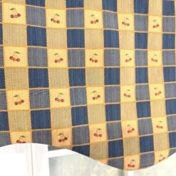 RLF Home 100% Cotton Cherry Squares Regal With Poly/Cotton Lining Rod Pocket Valance 50" X 15" Navy 11 RLF Home 100% Cotton Cherry Squares Regal With Poly/Cotton Lining Rod Pocket Valance 50" X 15" Navy -RLF Home Sales GUEST 895a8057 acff 4e6d ab0e 4698fd83a78d