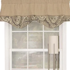 RLF Home Rosie Corded Cornice 100% Cotton With Fully Lined 3" Rod Pocket Valnance For Windows 50" X 17" Pink -RLF Home Sales GUEST 8d3c46b9 d2f6 4ae2 a17a 46f5f52647e0