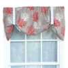 Sea Coral Suspender Style 3" Rod Pocket Valance 50" X 16" Red By RLF Home 1 Sea Coral Suspender Style 3" Rod Pocket Valance 50" X 16" Red By RLF Home -RLF Home Sales GUEST 97cbecf6 1b2a 4835 b7d1 2a8c9bb4262a