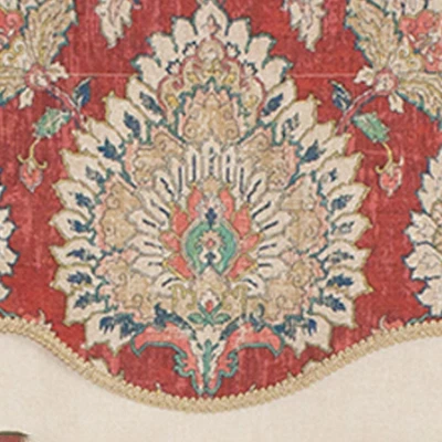 Wakeshire Glory All Season 3" Rod Pocket Valance 50" X 16" Garnet By RLF Home 4 Wakeshire Glory All Season 3" Rod Pocket Valance 50" X 16" Garnet By RLF Home - Image 2