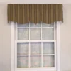RLF Home 100% Cotton Bronte Regal With Poly/Cotton Ivory Lining Rod Pocket Valance 50" X 16" Olive -RLF Home Sales GUEST a27fda2d d0ff 49ed 9ee4 f28db5b3b325