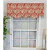 RLF Home Linda Regal 3" Rod Pocket Lining Luxurious And Elegant Window Treatment Valance 50" X 17" Red -RLF Home Sales GUEST a3960d2b 5915 4990 b556 a0e3309645ac