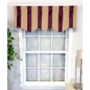 RLF Home Bengal Stripe Regal 3" Rod Pocket Lining Luxurious And Elegant Window Treatment Valance 50" X 17" Egg Plant -RLF Home Sales GUEST ace079bb 2e94 4632 9a0b 2b961acba39d