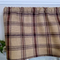 RLF Home 100% Cotton Clambake Plaid Tailored Unlined Windows Rod Pocket Valance 51" X 12" Grape 11 RLF Home 100% Cotton Clambake Plaid Tailored Unlined Windows Rod Pocket Valance 51" X 12" Grape -RLF Home Sales GUEST b0136367 9b3b 4a43 a013 1b3b7c07c4ac