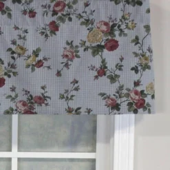 RLF Home Flower Grid Tailored 100% Cotton With Fully Lined 3" Rod Pocket Valnance For Windows 50" X 14" Chetwode 9 RLF Home Flower Grid Tailored 100% Cotton With Fully Lined 3" Rod Pocket Valnance For Windows 50" X 14" Chetwode -RLF Home Sales GUEST bd0d81ff 1486 4111 b0b3 9b8e34ffc491
