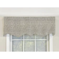 Duval Regal Valance 3in Rod Pocket 50in X 17in For Kitchen Living Room By RLF Home -RLF Home Sales GUEST bfa65f25 cb85 446d 844a c69ff55c0e89