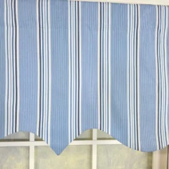 RLF Home 100% Cotton Freya Stripe Regal Fully Lined Windows Rod Pocket Valance 50" X 17" Blue 9 RLF Home 100% Cotton Freya Stripe Regal Fully Lined Windows Rod Pocket Valance 50" X 17" Blue -RLF Home Sales GUEST c336258a c619 4b09 92ce 1ca6aa1b280b