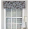 RLF Home Flower Grid Tailored 100% Cotton With Fully Lined 3" Rod Pocket Valnance For Windows 50" X 14" Chetwode -RLF Home Sales GUEST c4973c57 01d0 4af9 8cad 95fa40628ae7