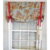 RLF Home 3" Rod Pocket High Quality Fabric Yang Tie-Up Valance For Windows 50" X 24" Multi -RLF Home Sales GUEST c8f19ebd 878d 4cce b669 656db6d5e594