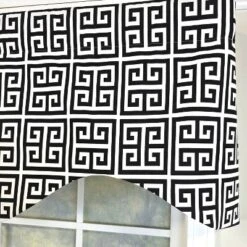 RLF Home 100% Cotton Tower Cornice With Poly/Cotton Ivory Lining Rod Pocket Valance 50" X 17" Black 9 RLF Home 100% Cotton Tower Cornice With Poly/Cotton Ivory Lining Rod Pocket Valance 50" X 17" Black -RLF Home Sales GUEST ce8da72f e480 478a 83e1 f6a41793134a