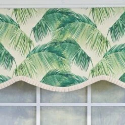 RLF Home 100% Cotton Tortola Provance Fully Lined Windows Rod Pocket Valance 50" X 15" Green 10 RLF Home 100% Cotton Tortola Provance Fully Lined Windows Rod Pocket Valance 50" X 15" Green -RLF Home Sales GUEST e069b1ac 68fb 4989 bb06 caf2afa40030
