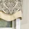 Diamond Damask Glory Window Valance 3in Rod Pocket Layered 50in X 16in By RLF Home -RLF Home Sales GUEST e41ba04c 9373 4596 80f1 07b332f1286e