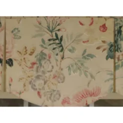 RLF Home 3" Rod Pocket High Quality Fabric Hortencia Mandy Valance For Windows 50" X 17" Beige -RLF Home Sales GUEST f193f408 6d1e 49b7 8e4a c673649ec016