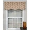 RLF Home Loulia Provance 3" Rod Pocket Lining Luxurious And Elegant Window Treatment Valance 50" X 15" Cream -RLF Home Sales GUEST fbe1f498 63b0 4f03 a7fc 5eedd939575e