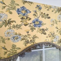 RLF Home 100% Cotton Sunrise Cornice Fully Lined Windows Rod Pocket Valance 50" X 17" Yellow 10 RLF Home 100% Cotton Sunrise Cornice Fully Lined Windows Rod Pocket Valance 50" X 17" Yellow -RLF Home Sales GUEST fd0cbdf8 0365 4b5f b82d ba76bb2da680