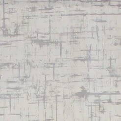 RLF Home Frizzia Regal Valance High Quality Window Treatment 3" Rod Pocket 50" X 17" Gray/Off-white -RLF Home Sales bef9d522e6cd435780f0368a84ca5842